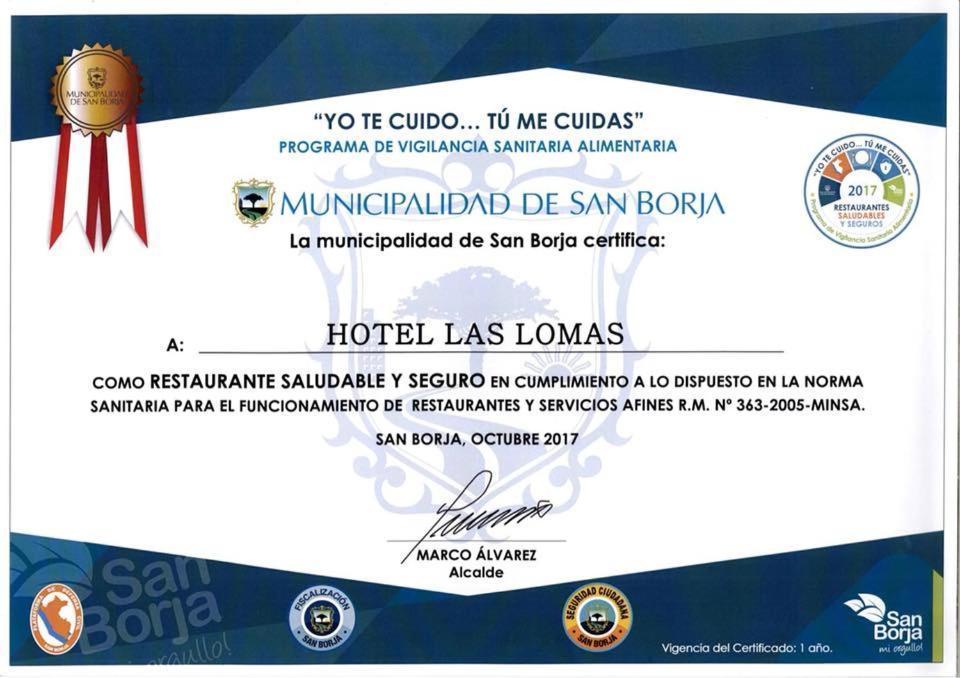 Hotel Las Lomas Lima Exterior foto